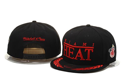 NBA Miami Heat MN Snapback Hat #132